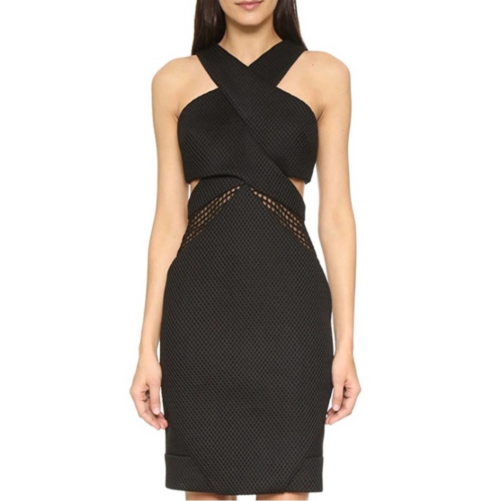 Kendall + Kylie Mesh Front Dress NWT